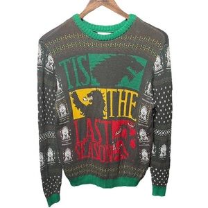 HBO Game of Thrones ‘tis the last season long sleeve crewneck TV series sweater